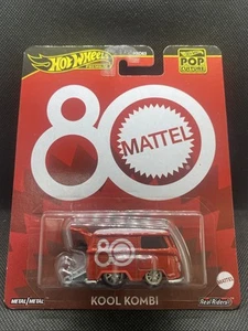 Hot Wheels Premium Kool Kombi Mattel 80th Anniversary - Pop Culture vw camper - Picture 1 of 5