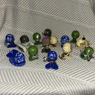 MGA Impresionante Lote Pequeños Hombres Verdes Vehículos del Ejército, Barcos, Zombis, Tanques D3 Foto 1 de 4