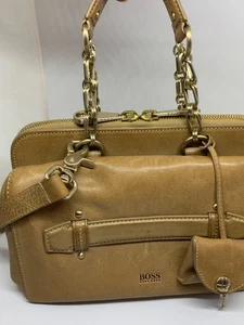 Hugo Boss Handtasche Damen Braun Leder - Bild 1 von 24