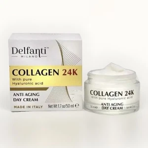 Delfanti Milano Collagen 24K Anti-Aging Nachtcreme 1,7 Unzen Hergestellt in Italien Neu im Karton - Bild 1 von 3