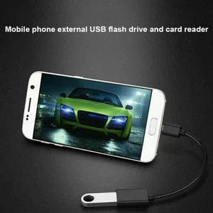 Pour Android Tablette Smartphone OTG Adaptateur Câble Micro USB Mâle vers USB Femelle Lot - Photo 1 sur 19