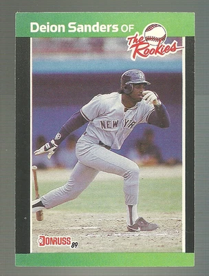 Donruss The Rookies 1989 - Deion Sanders #6 (RC) Foto 1 de 2