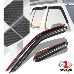 Glossy Black Rain Guard Window Visors for 96-04 Nissan Pathfinder Infiniti QX4 - Imagen 1 de 8