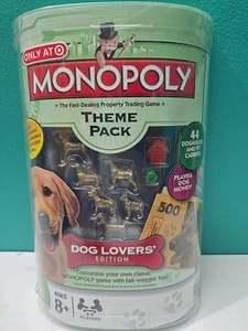 Monopoly Dog Lovers Theme Pack Game Pieces SEALED New in Box 01 - Picture 1 of 4