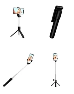 Portable Selfie Stick Tripod for iPhone Android Phones - Fast Shipping from USA - Picture 1 of 33
