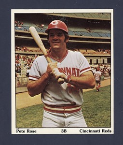 1975 SSPC Puzzle Back Pete Rose Reds- NM