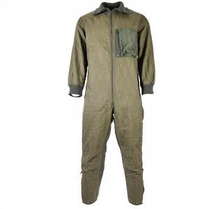 Original German Military Jumpsuit Liner Insulated Cold Weather Gear Olive - Picture 1 of 1