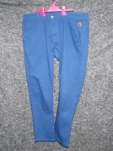 Jack South Jeans Herren Blau Denim Dark Wash Logo Größe 38R - Bild 1 von 9