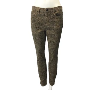 Preowned WILLIAM RAST Perfect Ankle Skinny Animal Dot Jeans, Sz 29 SRP $79 - Picture 1 of 2