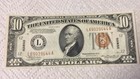 1934A $10 Note Hawaii Overprint In Crisp Uncirculated Condition