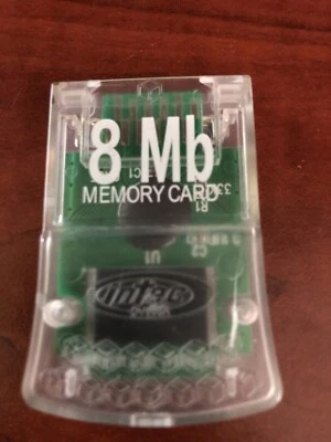 Intec G5120 Memory Card 8 MB For GameCube Expansion Very Good 4E - Image 1 of 2