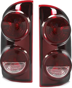 Tail Light Compatible with 2007-2009 Dodge Ram 1500 2500 3500 Pickup Truck Pair - Picture 1 of 9