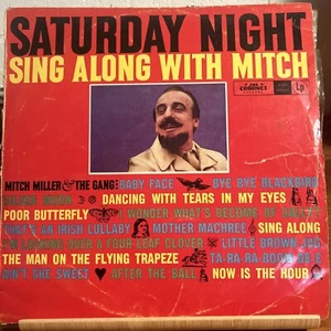 Mitch Miller & The Gang Saturday Night Sing Along With Mitch Vinyl LP (R4.5) - Picture 1 of 2