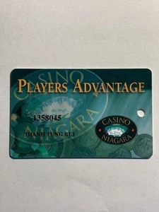 Tarjeta tragamonedas Casino Niagara Casino de colección Nueva York - Imagen 1 de 2