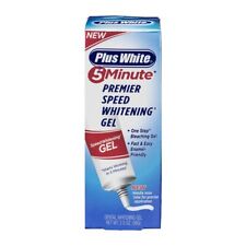 Plus White 5 Minute Premier Speed Whitening Gel Fast Gentle Enamel Friendly 2oz