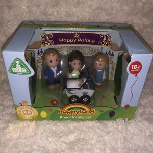 ELC Happyland 2015 Royal Family Happy Palace Toy Playset Will Kate Harry & Baby - Picture 1 of 10