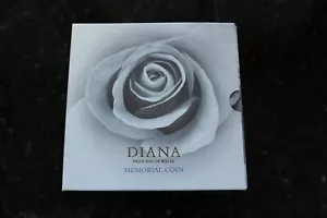Vintage Diana Princess Of Wales Memorial Coin Presentation Packet 1997 - Picture 1 of 10