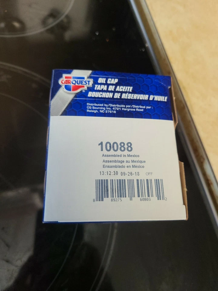 Tapa de llenado de aceite de motor Carquest 10088 Foto 1 de 1