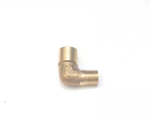 1/8" BSP Male Female Elbow British Pipe Thread Fitting Fuel, Air, Water, Oil - Picture 1 of 6