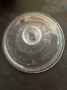 Tapa de repuesto de vidrio transparente Pyrex Corning #17 7 3/4" redonda - Imagen 1 de 2