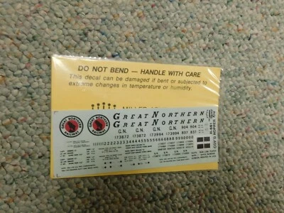 Miller Herald King decals HO H-661 Great Northern grey acf cov hopper  K7 - Image 1 of 2