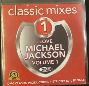 DMC Classic Mixes CD - I Love Michael Jackson Vol 1 - Picture 1 of 2
