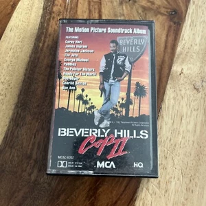 BEVERLY HILLS COP II Soundtrack Cassette Tape 1987 BOB SEGER THE JETS Rare - Picture 1 of 6