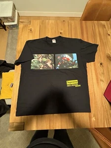 Supreme x JUNYA WATANABE CDG MAN Nature Tee Black FW21 Comme Des Garson Size L - Picture 1 of 9