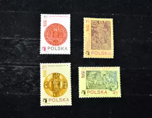 POLAND 1973 MEDIEVAL ART S 1982-1985 MNH - Picture 1 of 3