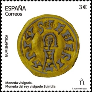 🇪🇸 ESPAÑA 2024 - NUMISMÁTICA - MONEDA DEL REY VISIGODO SUINTILA - NUEVO MNH - Imagen 1 de 1