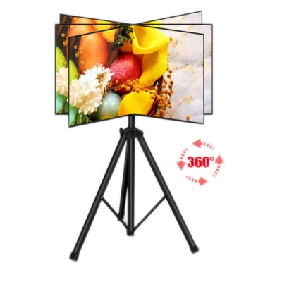 Monitor Stand with Foldable Tripod Portable for Flat Panel TV 14"-40" 360 Degree - Image 1 of 4