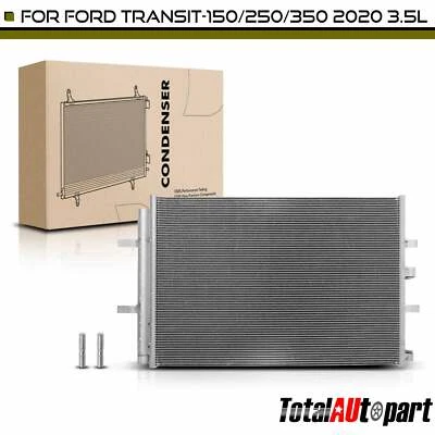 Condensador de CA con receptor secador para Ford Transit-150 250 350 350 HD 3,5 L delantero Foto 1 de 4