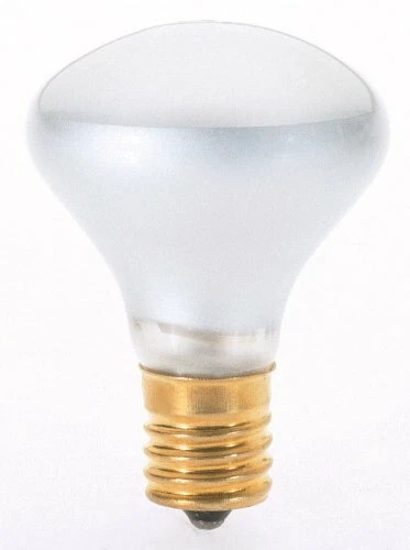 Satco S4700 120V Intermediate Base 25-Watt R14 Light Bulb, Clear - Image 1 of 1