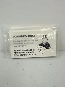 Monopoly Replacement Chest & Chance Cards ONLY 2006 Edition Here & Now SEALED - Picture 1 of 2