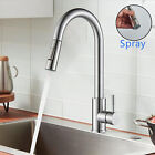 Kitchen Faucet Pull Down Sprayer Sink Mixer Single Handle Faucet stainless steel