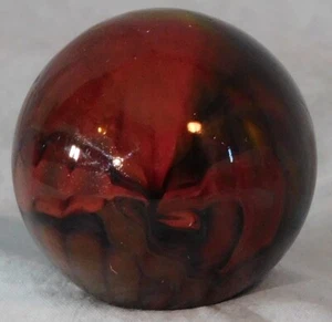 Andy Davis zeitgenössischer handgefertigter Marmor, 1 1/2" Durchmesser, #9120K - Bild 1 von 10