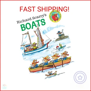 Richard Scarry's Boats (Richard Scarry's Busy World) - Picture 1 of 2