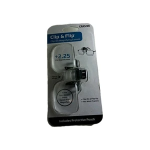 Lentes de aumento con clip y clip Carson OD-10 2,25x - nuevas selladas - Imagen 1 de 6