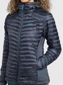 Brand New With Tags Rab Women’s Cirrus Flex 2.0 Insulated Hooded Jacket - Picture 1 of 21