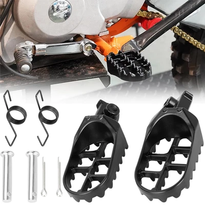Footrest Pedal Foot Pegs Dirt Bike For Yamaha TTR125 TTR225 TTR90 TTR110 PW50 - Image 1 of 4