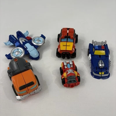 Playskool Heroes Transformers Rescue Bots Action Figures Car Plane Truck Toy Lot - Image 1 of 4