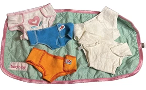 American Girl Bitty Baby Retired Changing Pad from Diaper Bag Set & 5 BB Diapers - Picture 1 of 5