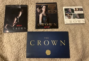 THE CROWN FYC DVD LOT SEASONS 1 2 & 4 + PROMO PHOTOS ROYAL FAMILY MATT SMITH - Picture 1 of 22