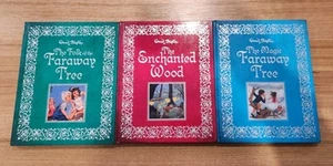 3x Faraway Tree & Enchanted Wood - Enid Blyton Books Illustrated Hardcover, 2012 - Picture 1 of 9