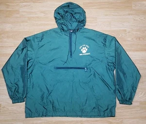 Vtg Ohio University Bobcats Rho Chi Frat 1997 Windbreaker Size XL Auburn Jacket  - Picture 1 of 6