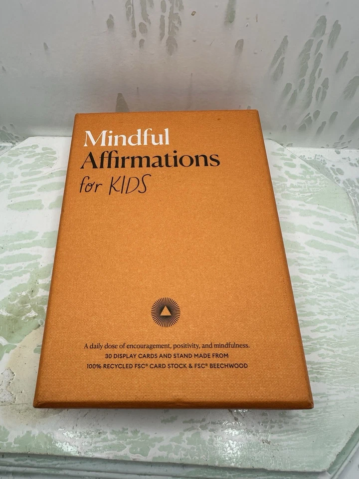 Tarjetas de exhibición y soporte de estímulo diario Mindful Afirmations para niños nuevo Foto 1 de 2