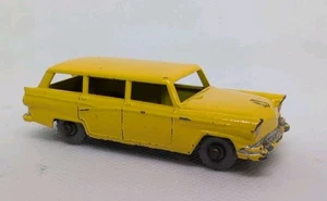 Matchbox Lesney No. Ford Fairlane Wagon 31 carrocería amarilla rara SPW de colección - Imagen 1 de 6