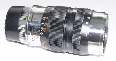 Super Acall 135mm f3.5 Kyoei Optical Leica  Rangefinder Lens M39 LTM - Image 1 of 3