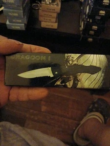 4-1/2" POCKET KNIFE - DRAGON 1 - FROST CUTLERY - Picture 1 of 8