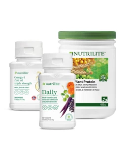 Foundational Trio Bundle With Nutrilite Daily Best Organic Natural Supplements - Picture 1 of 1